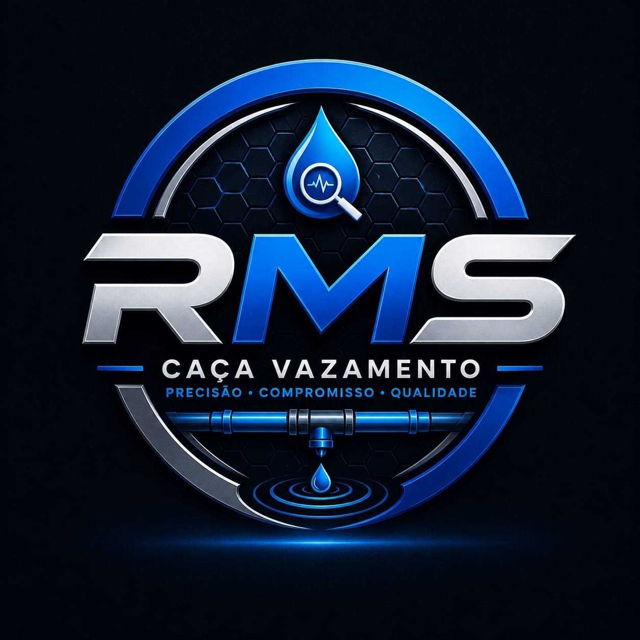 Logomarca RMS Caça Vazamento